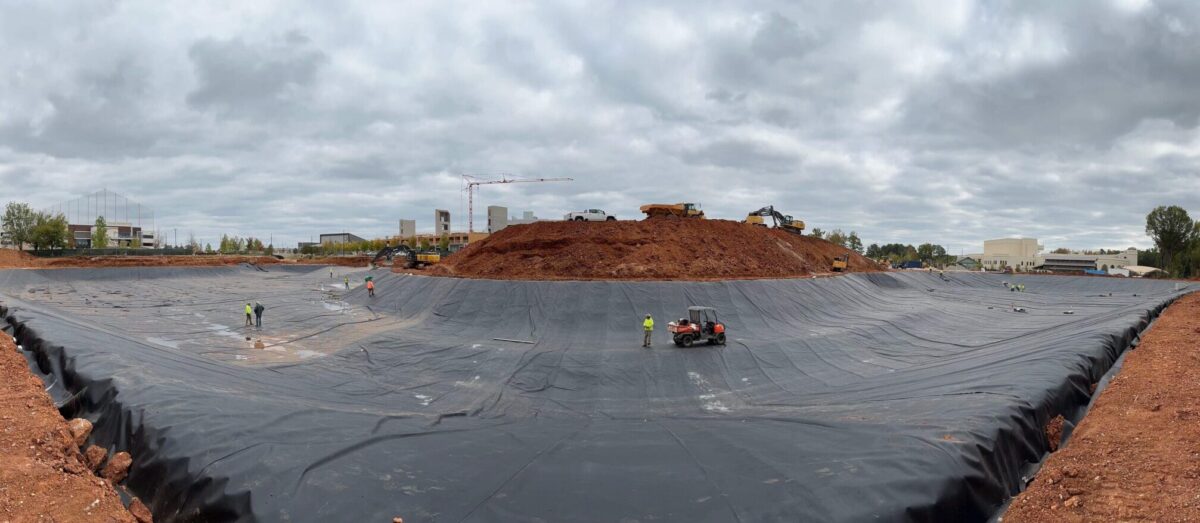 Stormwater Retention Pond Liners