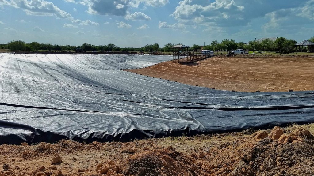 Irrigation Pond Liner Installer